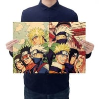 ورق جدار انمي ناروتو ميناتو ساسكي كاكاشي ساكورا