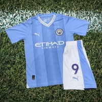 تيشيرت مانشستر سيتي الأساسي - طباعة هالاند 2023-20...