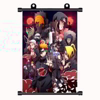 تعليقة جدارية الاكاتسكي انمي ناروتو شخصيات متعددة