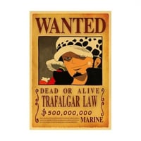 بوستر ورق جدار شخصية ترافلجار لاو انمي ون بيس