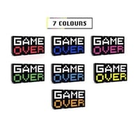 اضاءة قيم اوفر GAME OVER