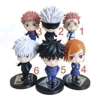 مجموعة 6 مجسمات انمي جوجوتسو كايسن - 10 سم