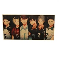 بوستر ورق جدار شخصيات انمي هايكيو