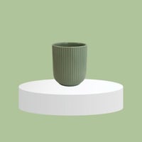 كوب سيراميك اخضر فاتح - 350ml