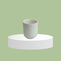 كوب سيراميك ابيض - 350ml