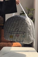 سرير رمادي مميز