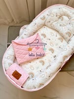 مفرش حقيبة الطفل المحمول الفاخر – راحة وأناقة في ك...