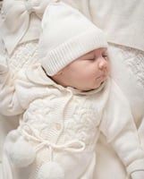 طقم مواليد شتوي سكري