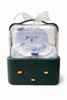 صندوق هدايا المولود الفاخر مع دولاب تخزين