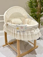 سلة موسى مع مفرش و قاعدة