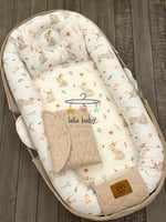 سرير متنقل بيج لطيف محايد