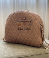 سرير متنقل بني محايد