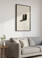 لوحة كانفاس على إطار خشبي مع عبارة بارزة من الأكري...