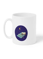 كوب ١١ أونصة من السيراميك بتصميم سجادة صلاة مع الم...