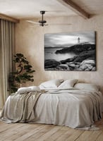 لوحة كانفاس على إطار خشبي لمنظر بحري لفاناد بدونيج...