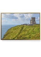 لوحة كانفاس على إطار خشبي لبرج أوبراين بمنحدرات مو...