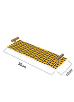 صينية تقديم مصنوعة من الأكريليك مزخرفة بتصميم مستط...