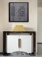 لوحة كانفاس على إطار خشبي للاحتفال برمضان والعيد ب...