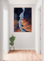 لوحة كانفاس على إطار خشبي، تصميم منظر طبيعى مع منح...