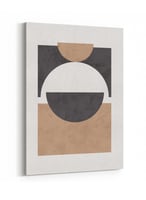 لوحة كانفاس على إطار خشبي بتصميم فن تجريدي