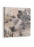 لوحة تجريدية بسيطة بتصميم فني جميل