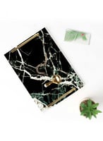 صينية تقديم مصنوعة من الأكريليك مزخرفة بتصميم شكل...