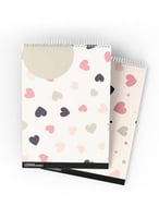 طقم من ٢ مفكرة دفتر ملاحظات بسلك حلزوني لكل واحدة...