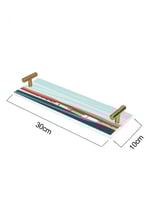 صينية تقديم مصنوعة من الأكريليك مزخرفة بتصميم القم...