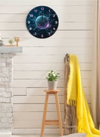 ساعة حائط مصنوعة من الأكريليك تعمل بالبطارية، بتصم...