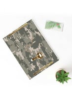 صينية تقديم مصنوعة من الأكريليك مزخرفة بتصميم مموه...