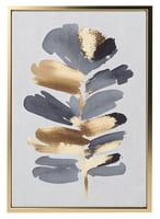 لوحة كانفاس على إطار خشبي بتصميم فن تجريدي