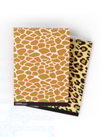 طقم من ٢ مفكرة دفتر ملاحظات بسلك حلزوني لكل واحدة...