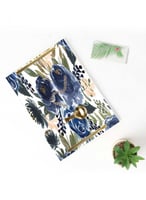 صينية تقديم مصنوعة من الأكريليك مزخرفة بتصميم زهور...