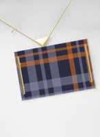 صينية تقديم مصنوعة من الأكريليك مزخرفة بتصميم كارو...