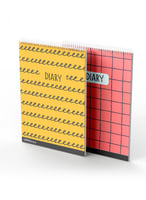 طقم من ٢ مفكرة دفتر ملاحظات بسلك حلزوني لكل واحدة...