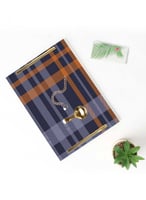 صينية تقديم مصنوعة من الأكريليك مزخرفة بتصميم كارو...