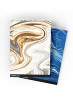 طقم من ٢ مفكرة دفتر ملاحظات بسلك حلزوني لكل واحدة...