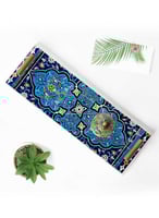 صينية تقديم مصنوعة من الأكريليك بمقابض معدنية ذهبي...