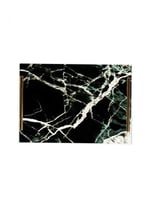 صينية تقديم مصنوعة من الأكريليك مزخرفة بتصميم شكل...