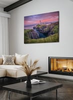 لوحة كانفاس على إطار خشبي لمنظر بحري لفاناد بدونيج...