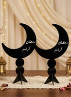 مجموعة من قطعتين ستاند ديكور من الأكريليك على شكل...