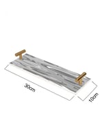 صينية تقديم مصنوعة من الأكريليك مزخرفة بتصميم تجري...