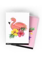 طقم من ٢ مفكرة دفتر ملاحظات بسلك حلزوني لكل واحدة...