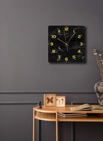 ساعة حائط مصنوعة من الأكريليك تعمل بالبطارية، بتصم...