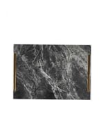 صينية تقديم مصنوعة من الأكريليك مزخرفة بتصميم شكل...