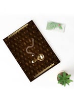 صينية تقديم مصنوعة من الأكريليك مزخرفة بتصميم أكوا...