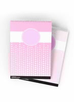 طقم من ٢ مفكرة دفتر ملاحظات بسلك حلزوني لكل واحدة...