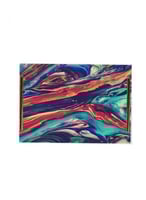 صينية تقديم مصنوعة من الأكريليك مزخرفة بتصميم شكل...