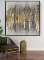 لوحة الوان زيتية كانفس بتصميم فن زيتي مودرن