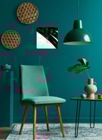 ساعة حائط مصنوعة من الأكريليك تعمل بالبطارية، بتصم...